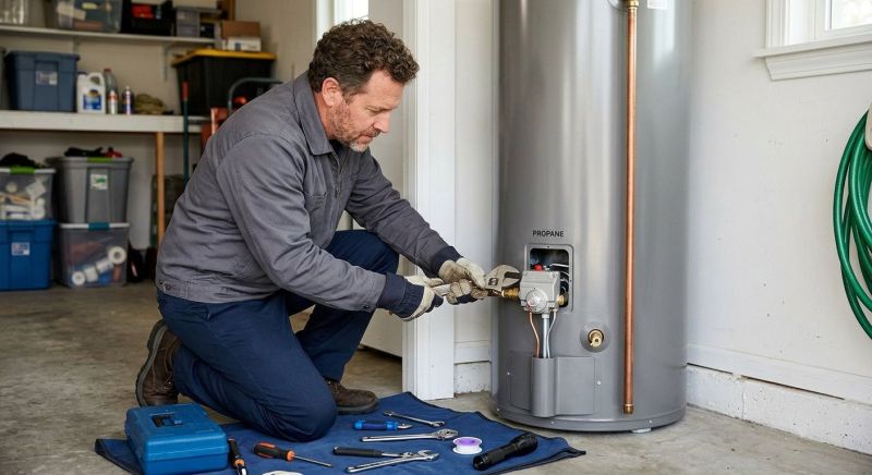 Propane Water Heater Repair in Fredericksburg, VA