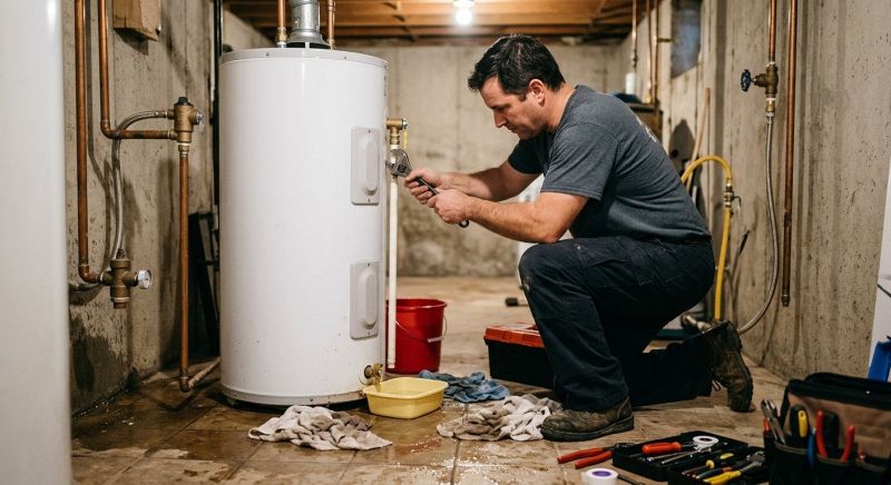 Leaking Water Heater Repair in Sacramento, CA