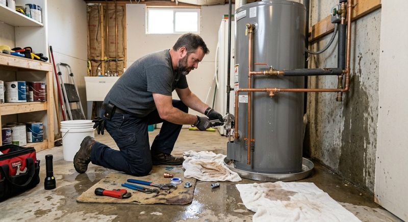 Leaking Water Heater Repair in Austin, TX