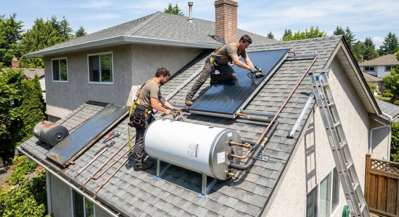 Solar Water Heater Replacement in Sacramento, CA