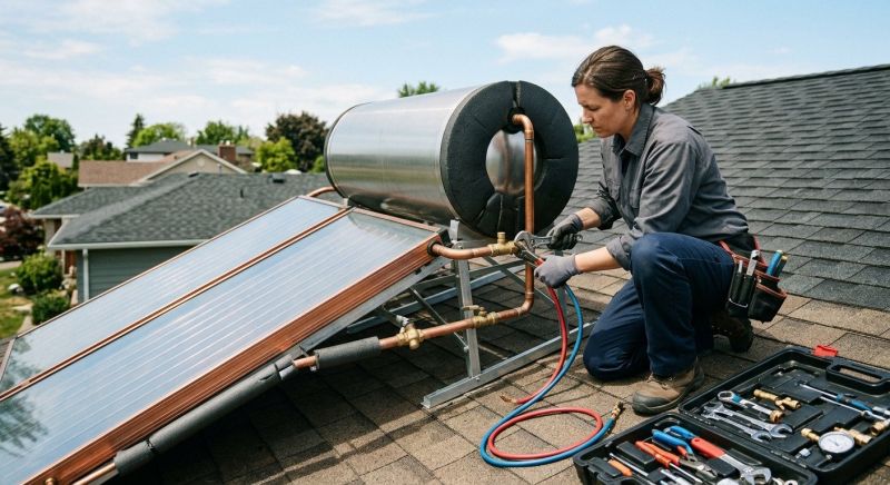 Solar Water Heater Service in Annapolis, MD